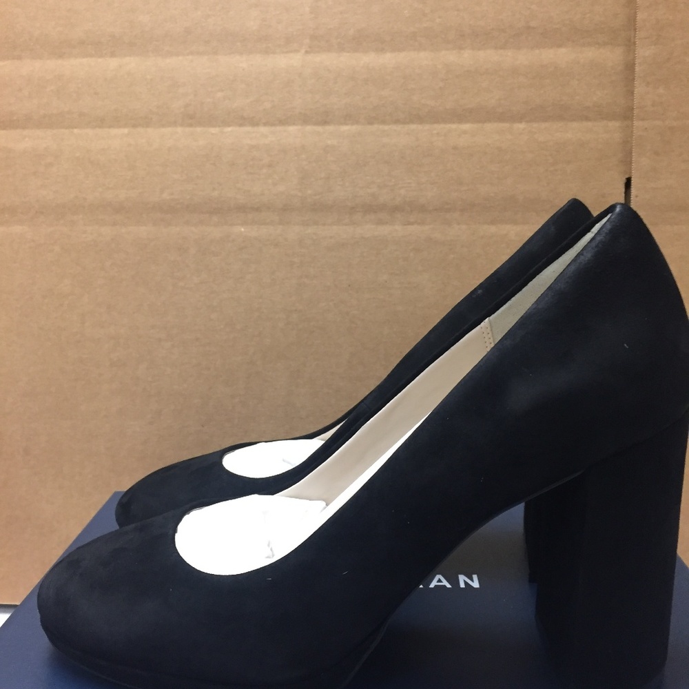 Cole Haan Renner Grand Pump 95 II Black Suede
